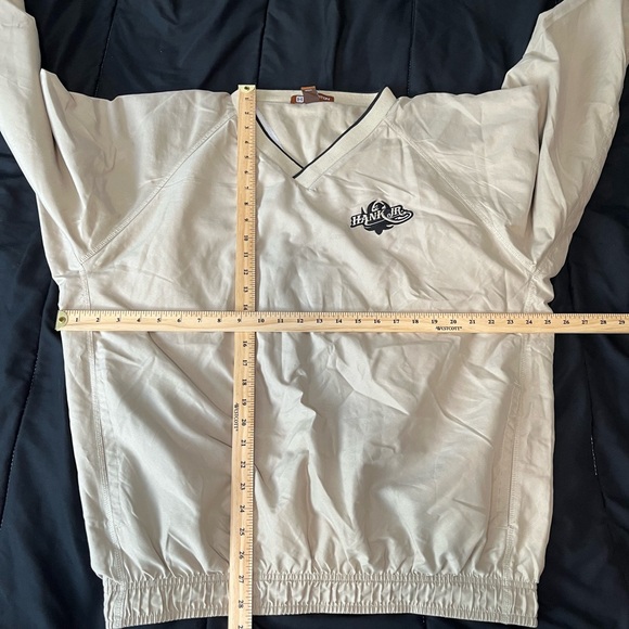 Hank Williams Jr Collections Harriton Size Large Mens Windbreaker Sweater - Picture 7 of 12